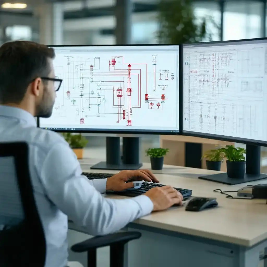 Different steps in load flow analysis. Care Labs adopts a strategic approach to the process from data collection to result analysis.
