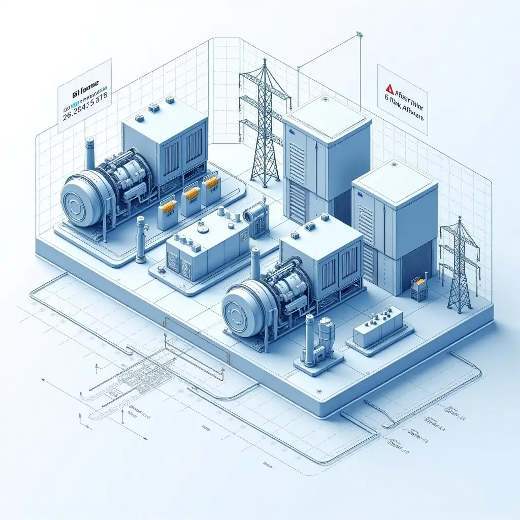 Electrical system technical drawing